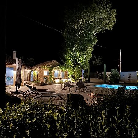 Provencal House With Heated Pool, View Of The Luberon In Robion - Accommodates 12 People. Exterior photo
