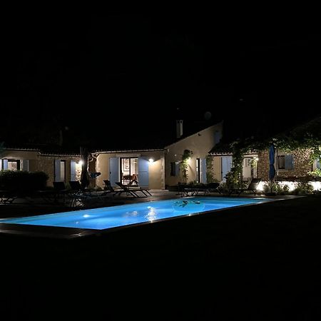 Provencal House With Heated Pool, View Of The Luberon In Robion - Accommodates 12 People. Exterior photo